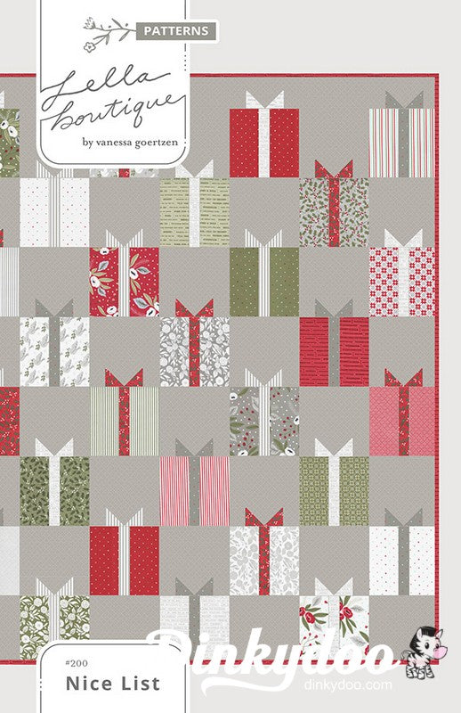 Nice List Quilt Pattern - Lella Boutique - Vanessa Goertzen