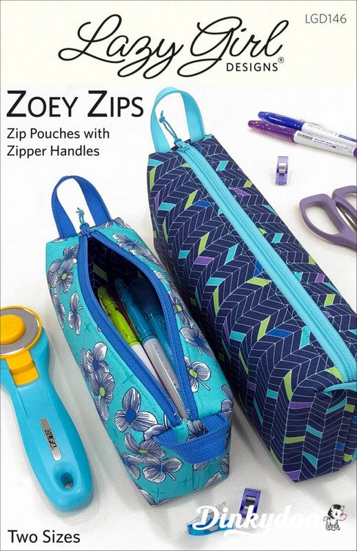 Zoey Zips Pattern - Lazy Girl Designs