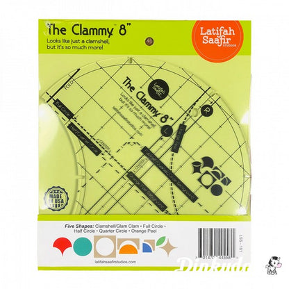 The Clammy Ruler 8" - Latifah Saafir (Pre-order: May 2024)