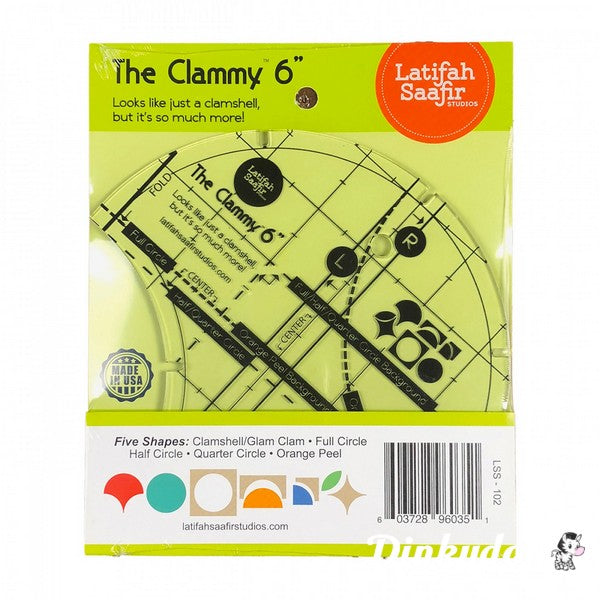 The Clammy Ruler 6" - Latifah Saafir
