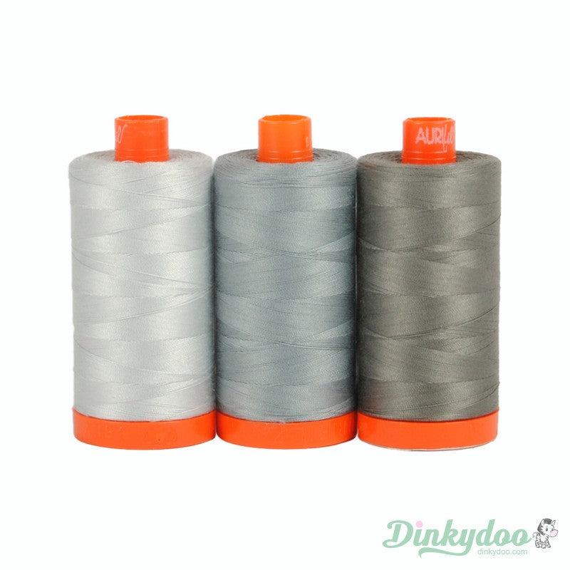 Color Builders 50wt 2020 - Milan Grey - Aurifil (Pre-order: Feb 2026)