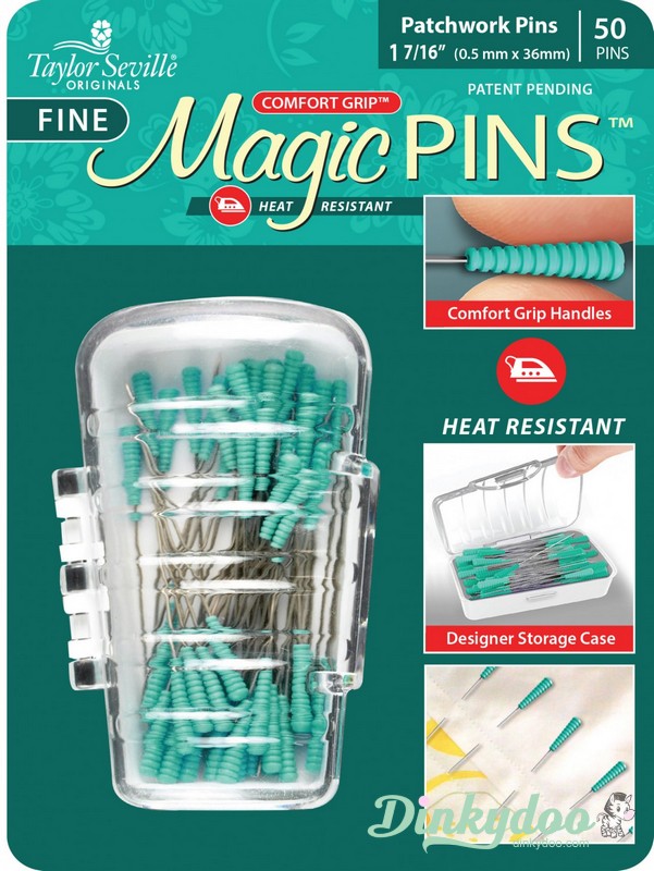 Magic Pins - Fine Comfort Grip (50 pk) - Taylor Seville (Pre-order: Aug 2026)