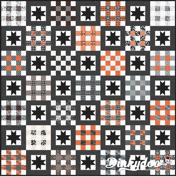 Nightlock Quilt Pattern - Prairie Grass Patterns - April Rosenthal