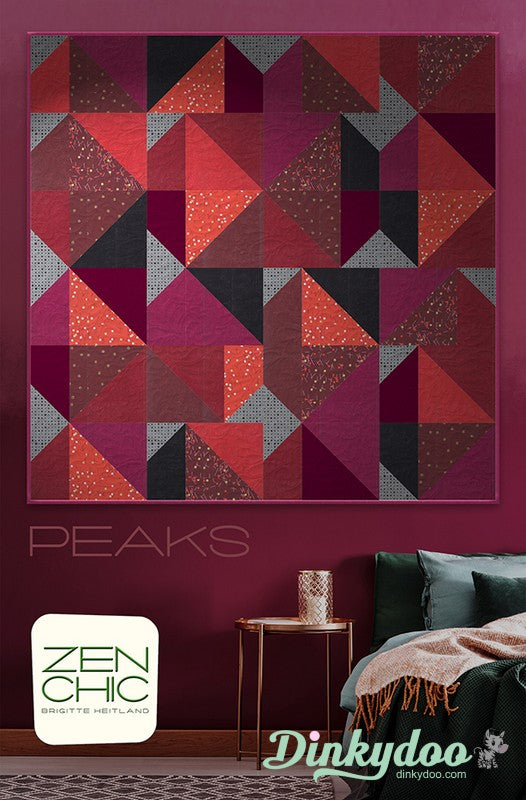 Peaks Quilt Pattern - Zen Chic - Moda