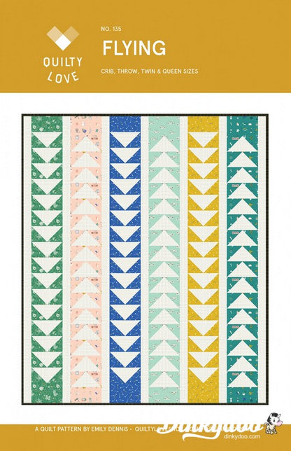 Flying Quilt Pattern - Quilty Love