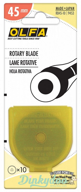 Olfa RB45-10 45mm Rotary Blade 10pc