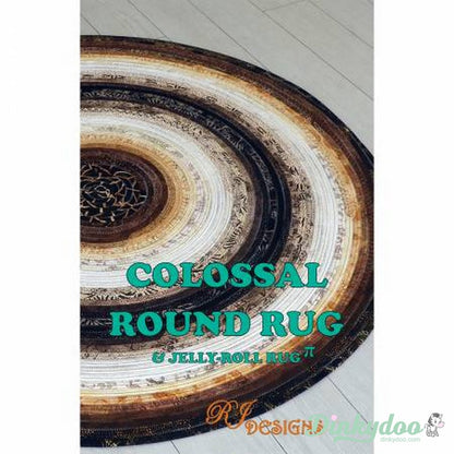 Colossal Round Jelly Roll Rug Pattern (Pre-order: Jan 2026)