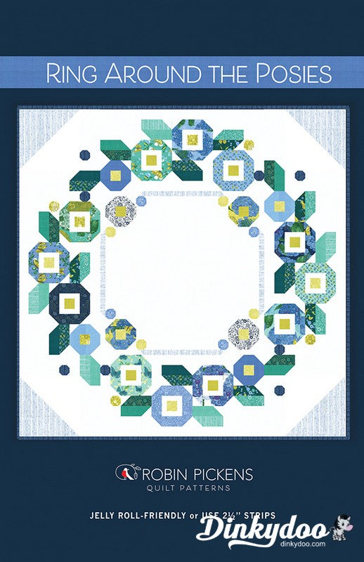 Ring Around the Posies Quilt Pattern - Robin Pickens - Moda (Pre-order: Jan 2026)