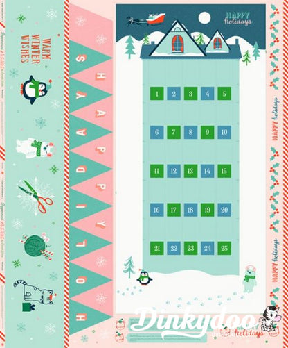 Peppermint Please - Christmas Countdown Packaged Panel - Sarah Watts - Ruby Star Society