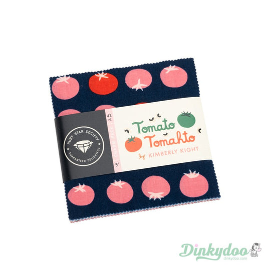 Tomato Tomahto - Charm Pack - Kim Kight - Ruby Star Society