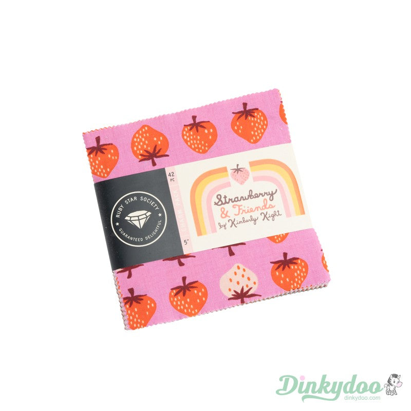 Strawberry & Friends - Charm Pack - Kimberly Kight - Ruby Star Society