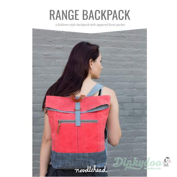 Range Backpack - Bag Pattern - Noodlehead