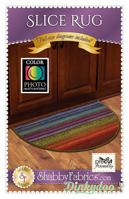 Slice Rug Pattern - Shabby Fabrics (Pre-order: Jan 2026)