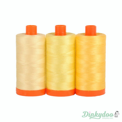 Color Builders 50wt 2020 - Sicily Yellow - Aurifil (Pre-order: Feb 2026)