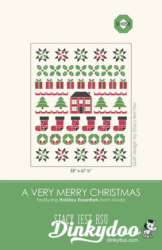 A Very Merry Christmas Quilt Pattern - Stacy Iest Hsu