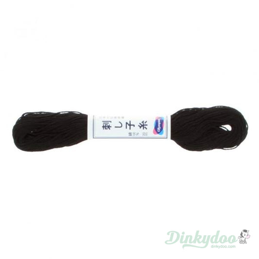 Olympus Sashiko Thread #20 22yd - Black (Pre-order: May 2026) - Dinkydoo Fabrics
