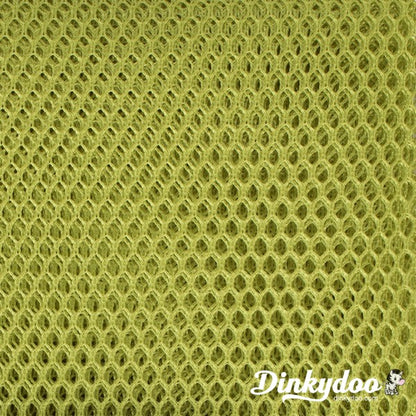 Lightweight Mesh Fabric by ByAnnie's - Apple Green (Pre-order: Jun 2024)