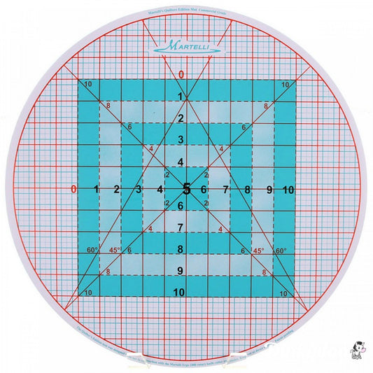 Round-About 16" Cutting Mat - Martelli (Pre-order: May 2024)