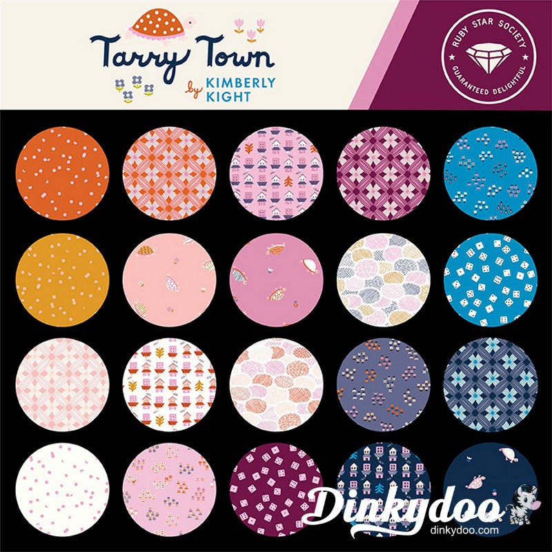 Tarry Town - Charm Pack - Kimberly Kight - Ruby Star Society