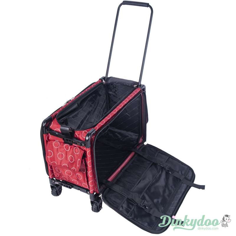 Tutto Machine on Wheels Carrying Case - Large (Cherry) 5222CMA