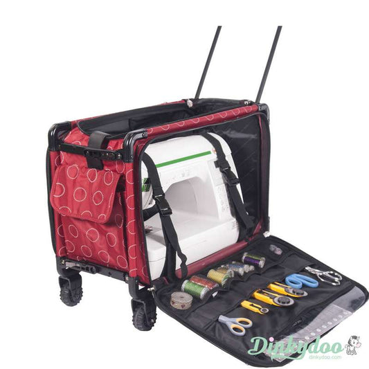 Tutto Machine on Wheels Carrying Case - Large (Cherry) (Pre-order: Jun 2024)