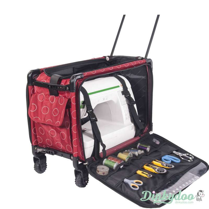Tutto Machine on Wheels Carrying Case - Large (Cherry) (Pre-order: Jan 2026)
