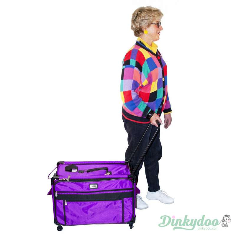 Tutto Machine on Wheels Carrying Case - Large (Purple) (Pre-order: Jan 2026)