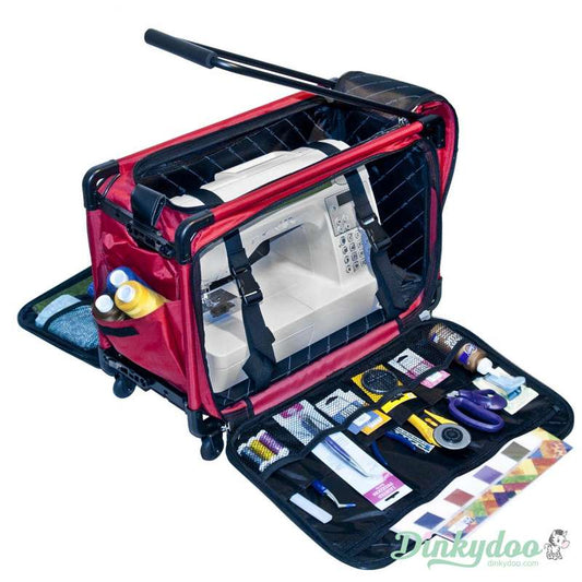 Tutto Machine on Wheels Carrying Case - Medium (Cherry) (Pre-order: Mar 2026)