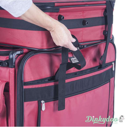 Tutto Machine on Wheels Carrying Case - Extra Large 2X (Red) 9228RMA
