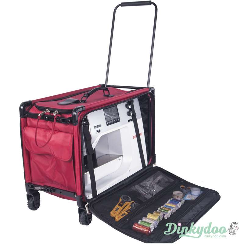 Tutto Machine on Wheels Carrying Case - Extra Large 2X (Red) 9228RMA