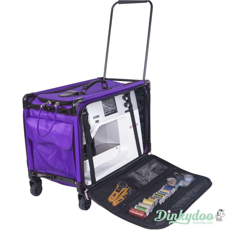 Tutto Machine on Wheels Carrying Case - Extra Large 2X (Purple) 9228PMA