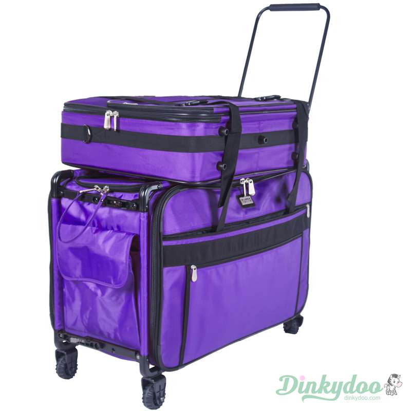 Tutto Machine on Wheels Carrying Case - Extra Large 2X (Purple) 9228PMA (Pre-order: Jan 2026)