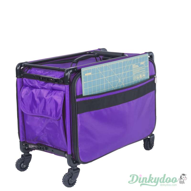 Tutto Machine on Wheels Carrying Case - Extra Large 1X (Purple) 9224PMA