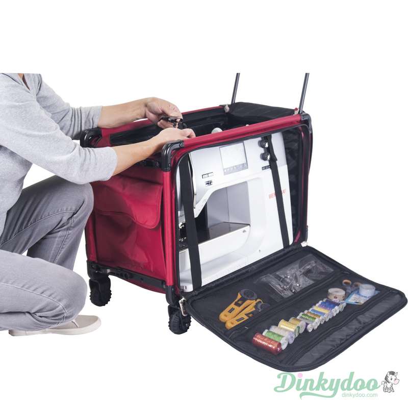 Tutto Machine on Wheels Carrying Case Extra Large 1X (Cherry