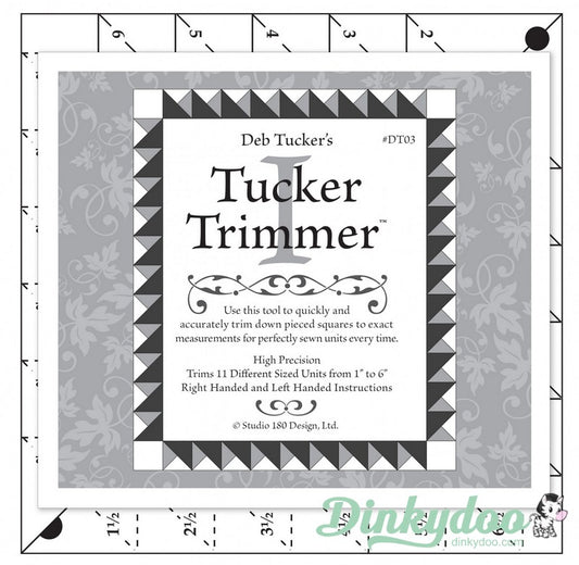 Tucker Trimmer 1 - 7"x7" Ruler - Deb Tucker (Pre-order: Jan 2026)