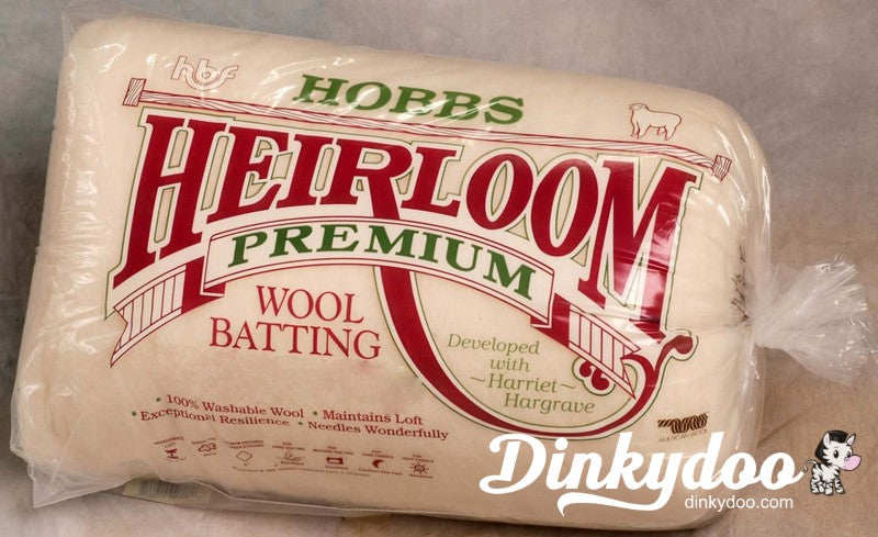 Hobbs Heirloom 100% Wool Batting - King Size