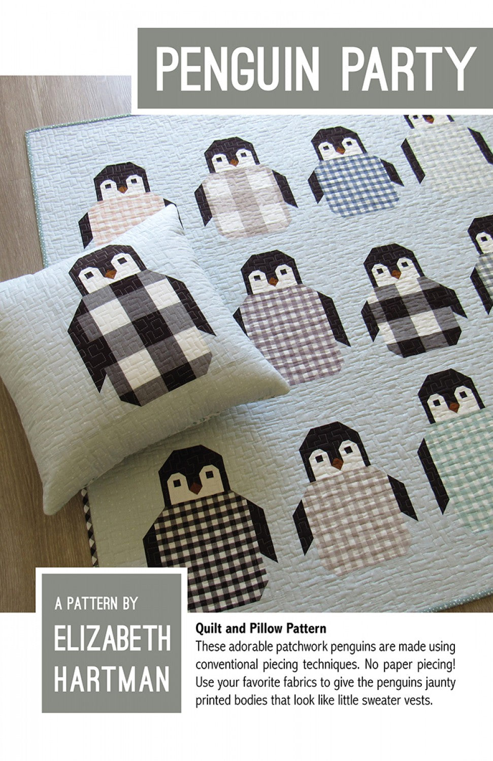 Penguin Party - Pattern - Elizabeth Hartman