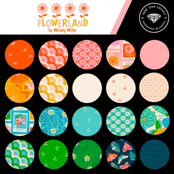 Flowerland - Layer Cake - Melody Miller - Ruby Star Society