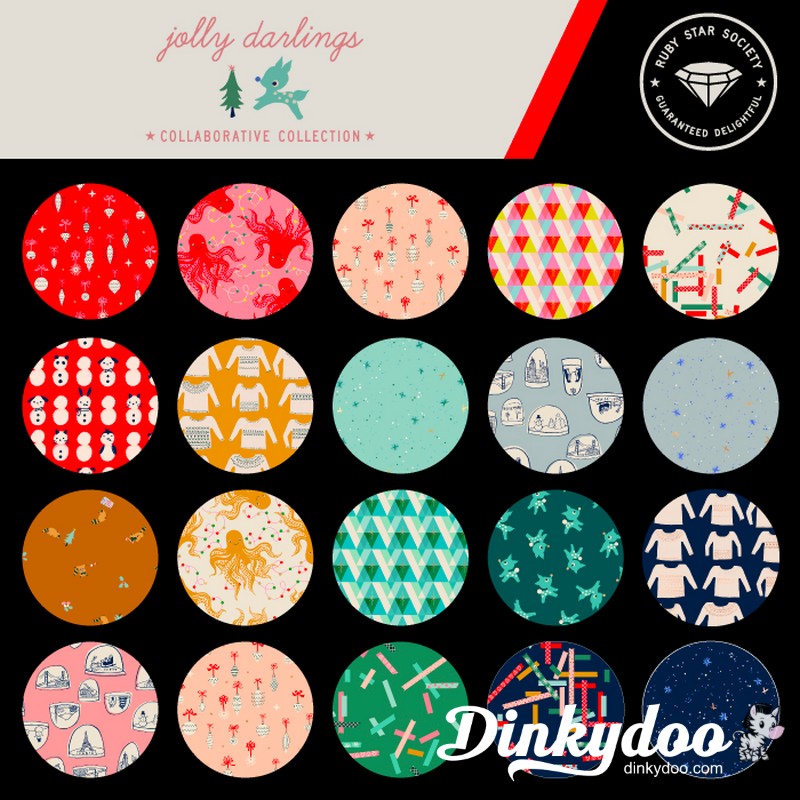 Jolly Darlings - Layer Cake - Ruby Star Society