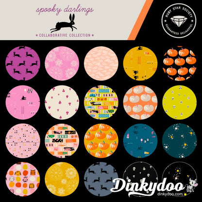 Spooky Darlings - Layer Cake - Ruby Star Society - Dinkydoo Fabrics