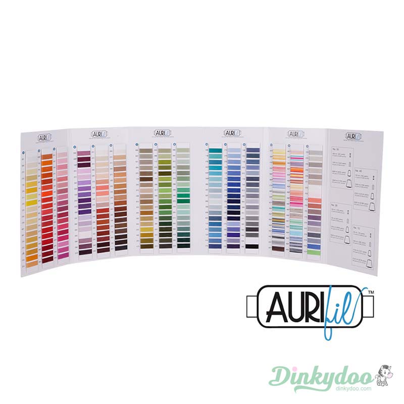 Aurifil Cotton Thread Color Card (Pre-order: Oct 2023)
