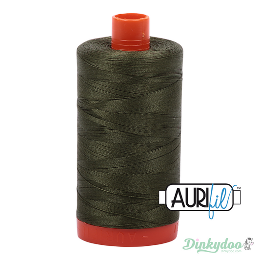 Aurifil Thread - Medium Green (5023) - 50wt 1422 yd (Pre-order: Jan 2026)