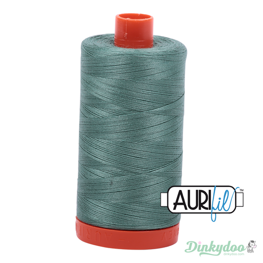 Aurifil Thread - Medium Juniper (2850) - 50wt 1422 yd (Pre-order: Jan 2026)