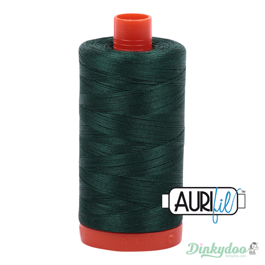 Aurifil Thread - Medium Spruce (2885) - 50wt 1422 yd (Pre-order: Jan 2026)