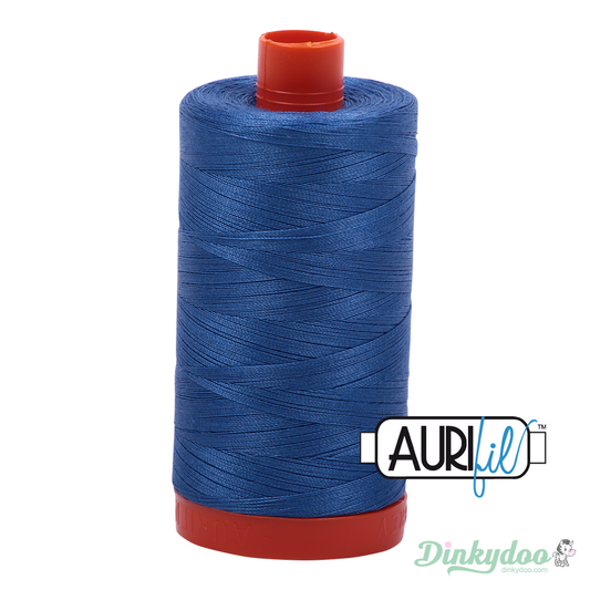 Aurifil Thread - Peacock Blue (6738) - 50wt 1422 yd (Pre-order: Jan 2026)
