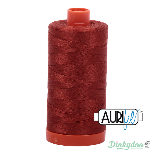 Aurifil Thread - Terracotta (2385) - 50wt 1422 yd (Pre-order: Jan 2026)
