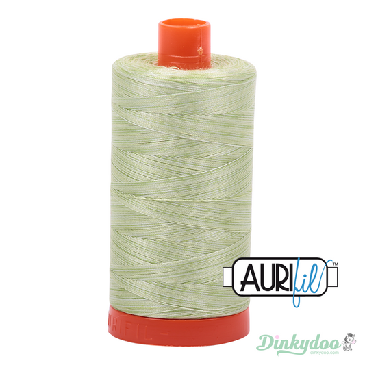 Aurifil Thread - Spring Green Variegated (3320) - 50wt 1422 yd (Pre-order: Jan 2026)