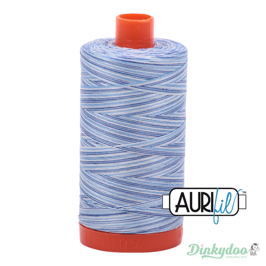 Aurifil Thread - Storm at Sea Variegated (4655) - 50wt 1422 yd (Pre-order: Jan 2026)