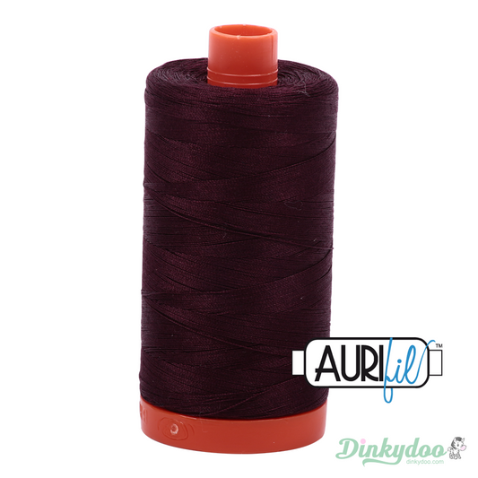Aurifil Thread - Very Dark Brown (2465) - 50wt 1422 yd (Pre-order: Jan 2026)