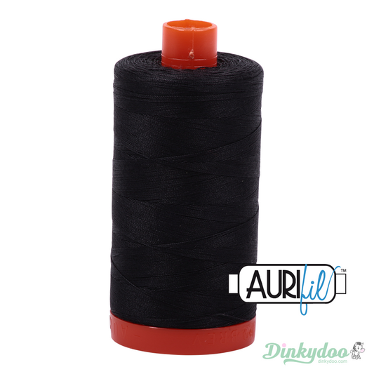 Aurifil Thread - Very Dark Grey (4241) - 50wt 1422 yd (Pre-order: Jan 2026)